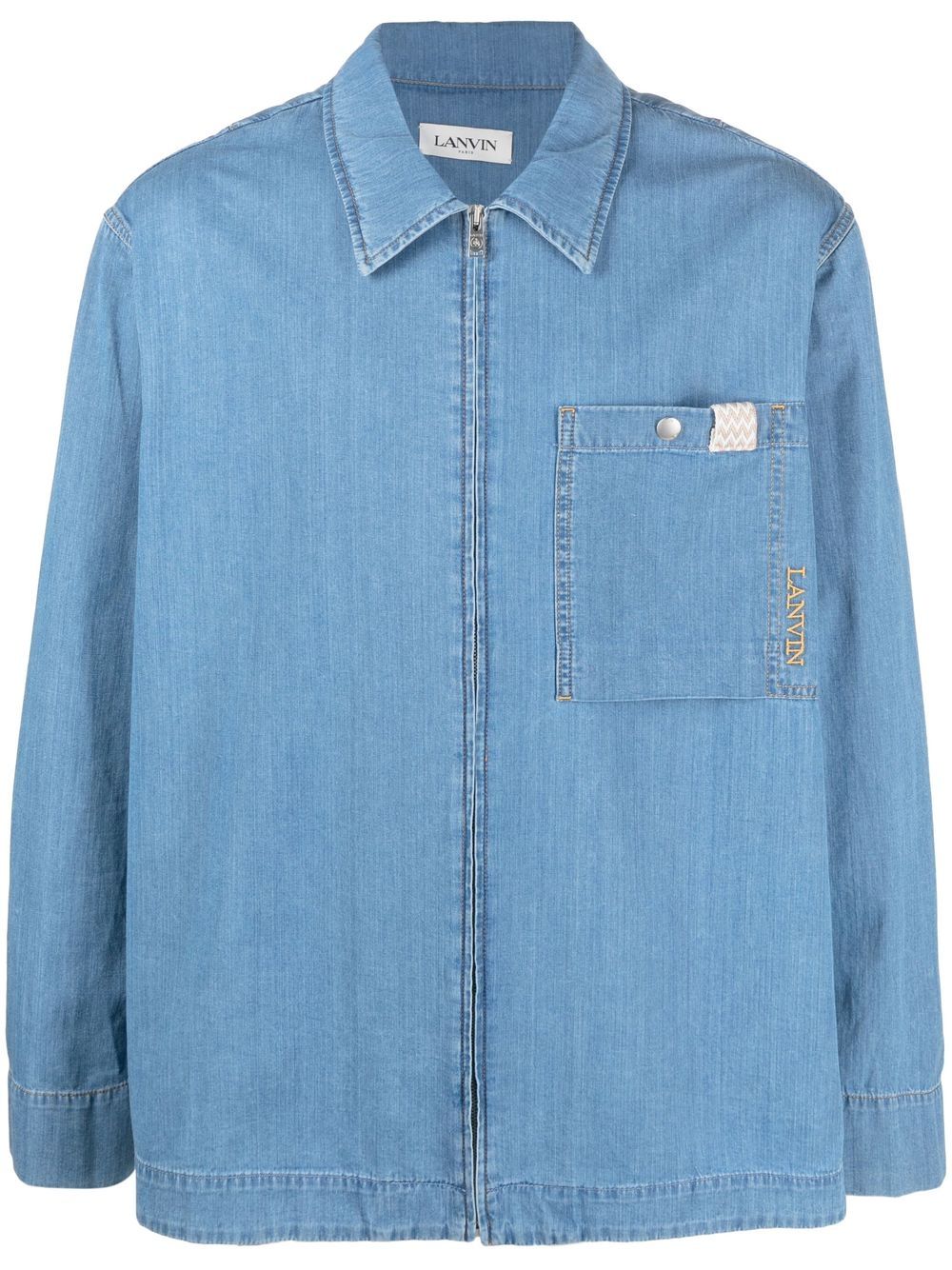 Lanvin Shirts Clear Blue Lanvin