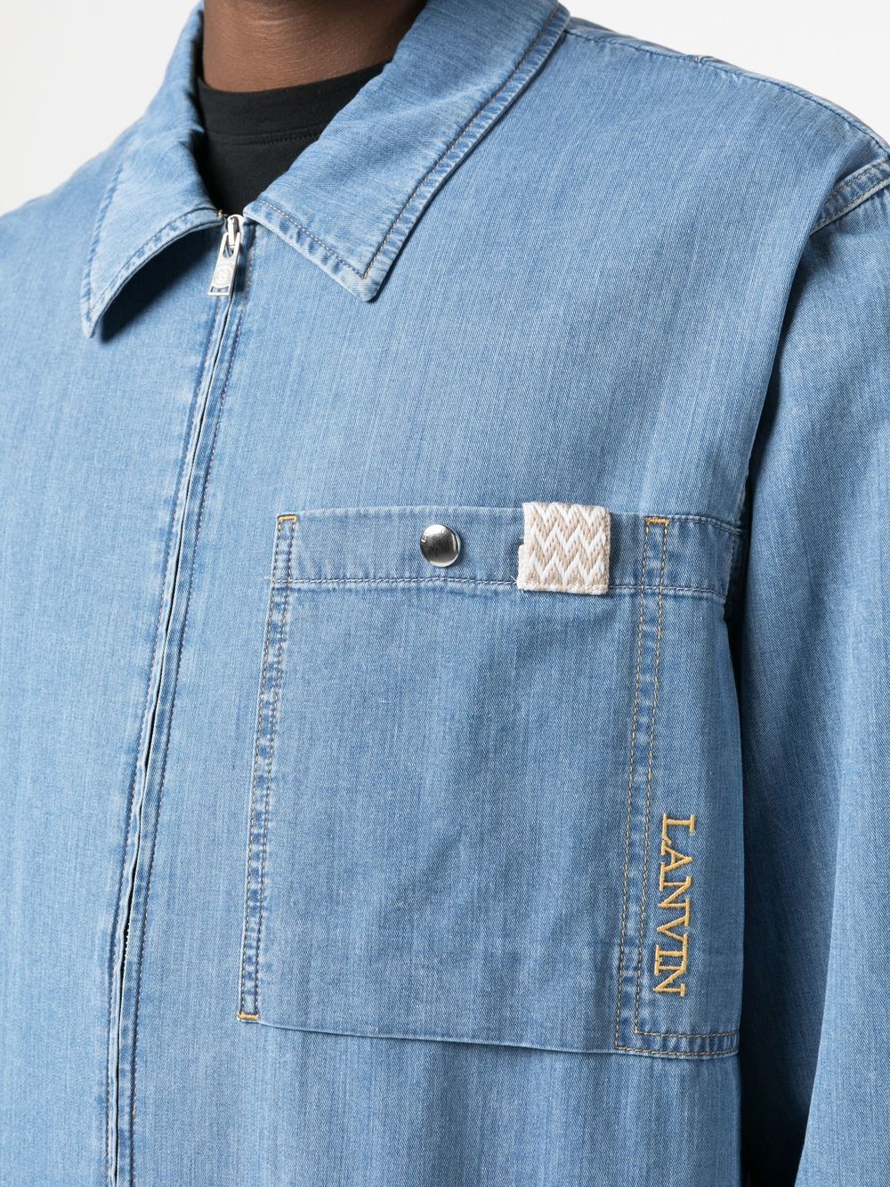 Lanvin Shirts Clear Blue Lanvin