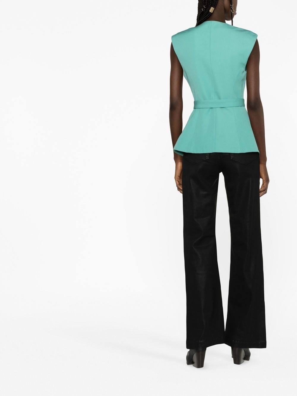 Balmain Sleeveless belted jacket Balmain