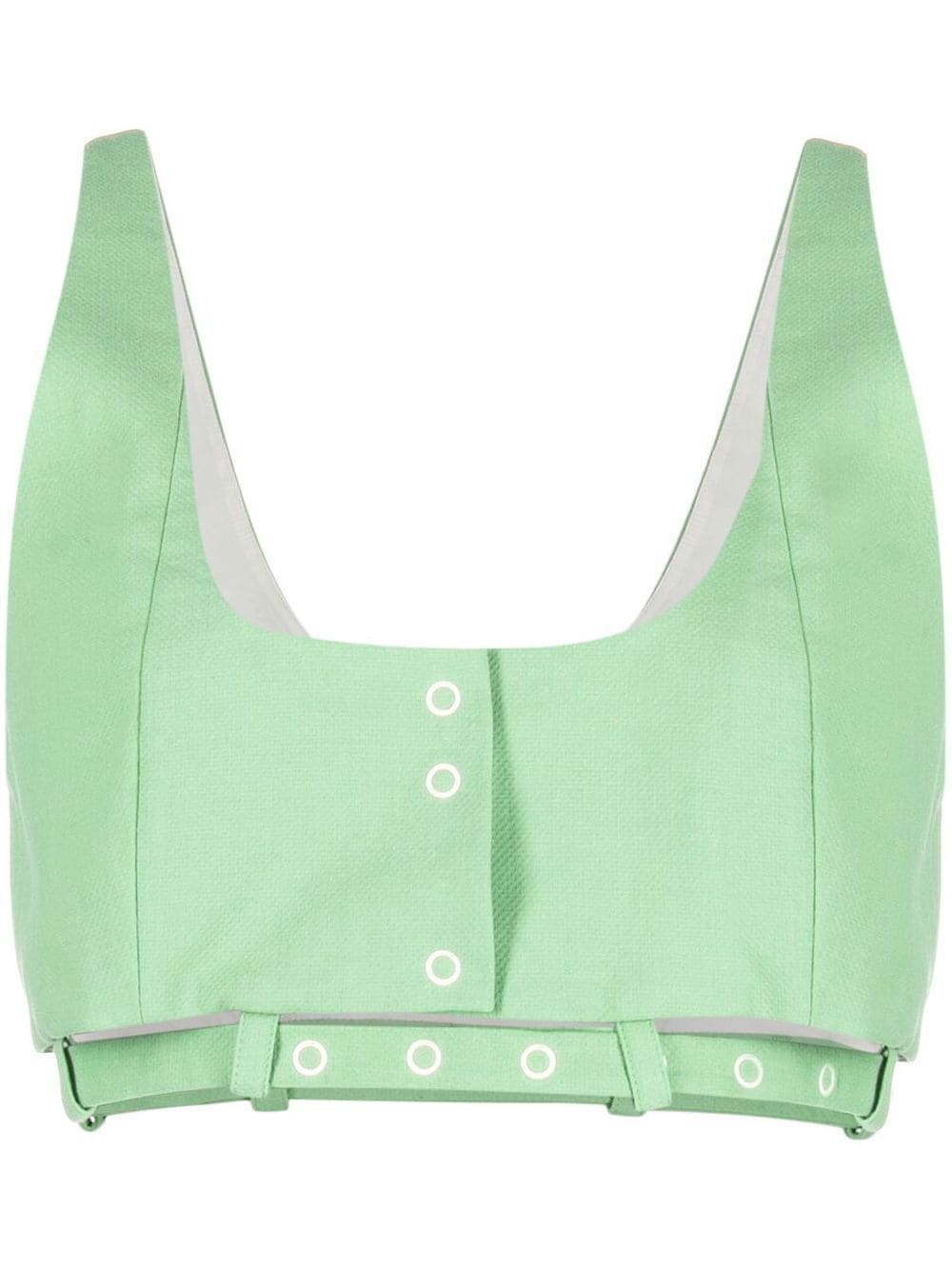 Ganni cropped tank top Ganni