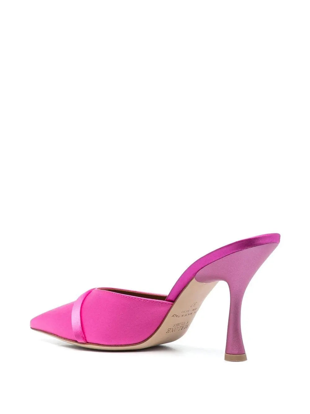 Malone Souliers With Heel Pink Malone Souliers