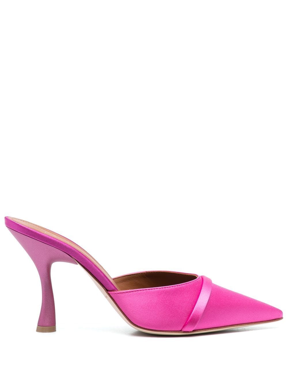 Malone Souliers With Heel Pink Malone Souliers