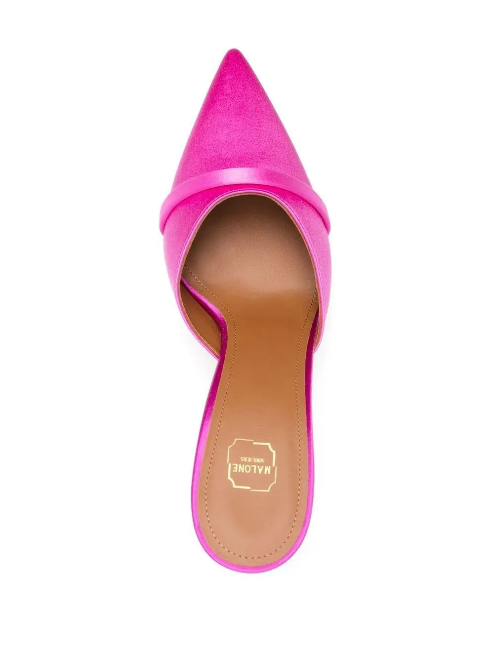Malone Souliers With Heel Pink Malone Souliers