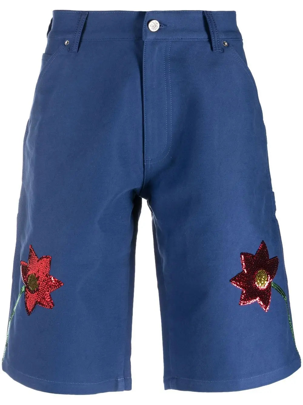 SKY HIGH FARM WORKWEAR Shorts Blue Sky High Farm Workwear