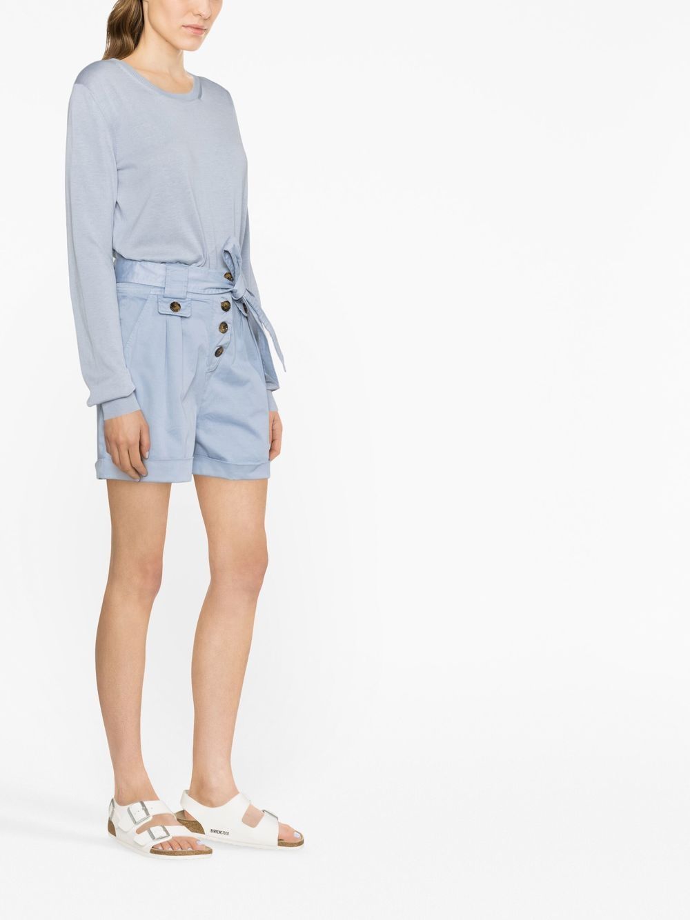 Woolrich Shorts Clear Blue Woolrich