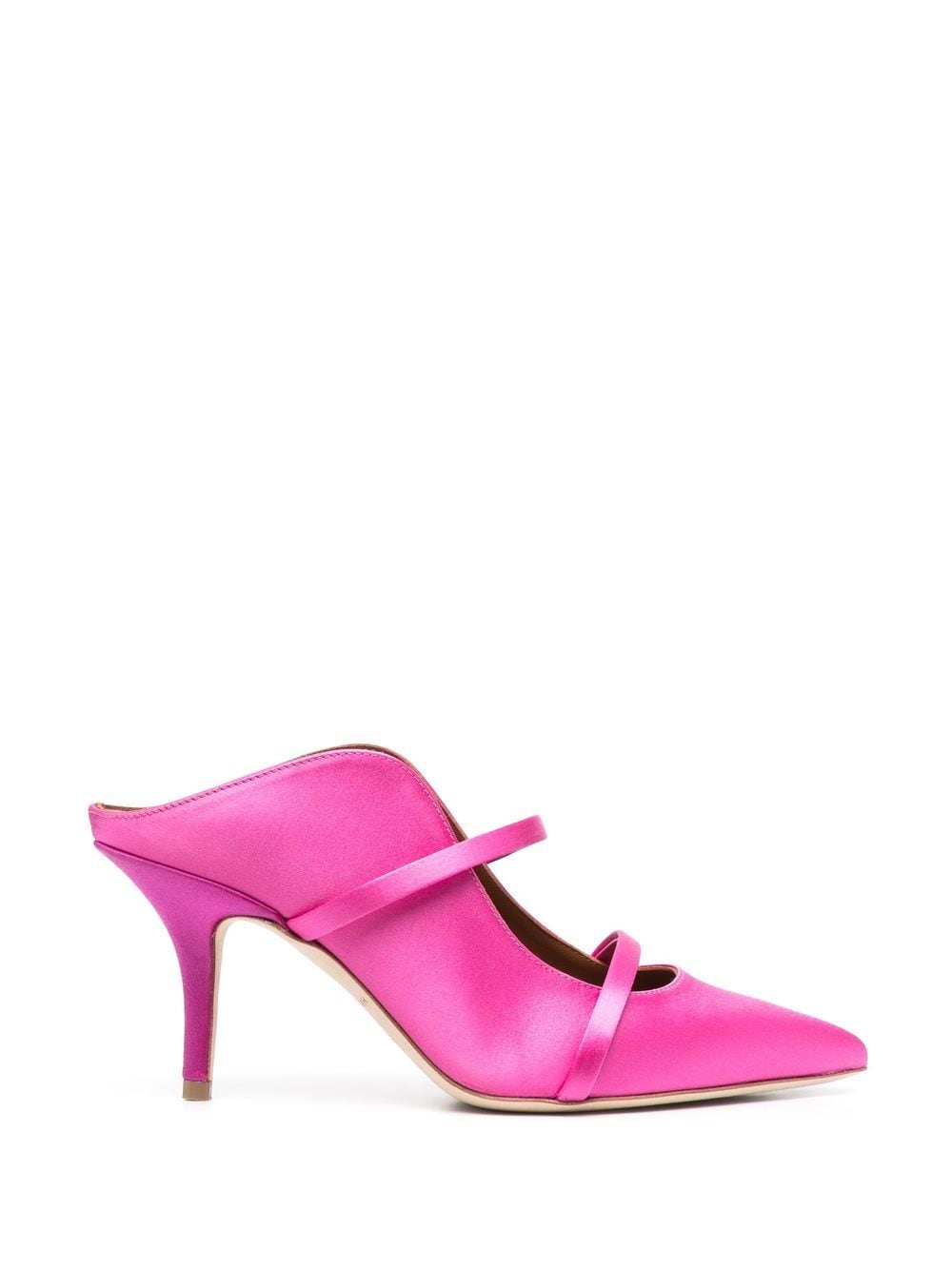 Malone Souliers With Heel Pink Malone Souliers
