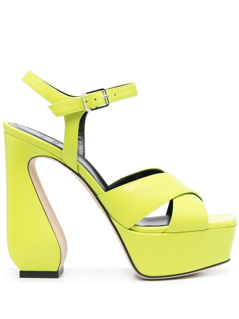 SI ROSSI Sandals Yellow Si Rossi