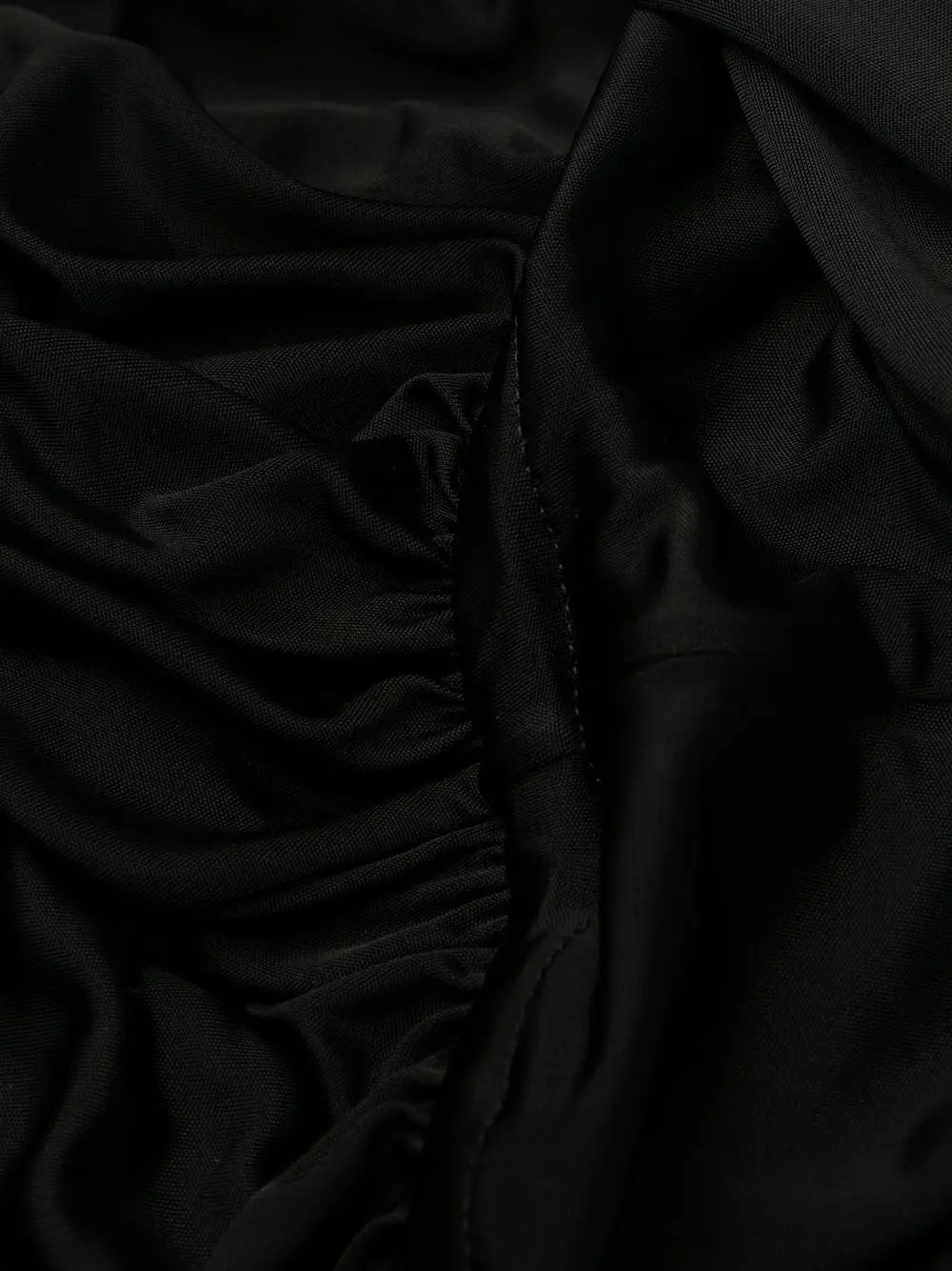 Saint Laurent draped sleeveless jersey dress Saint Laurent