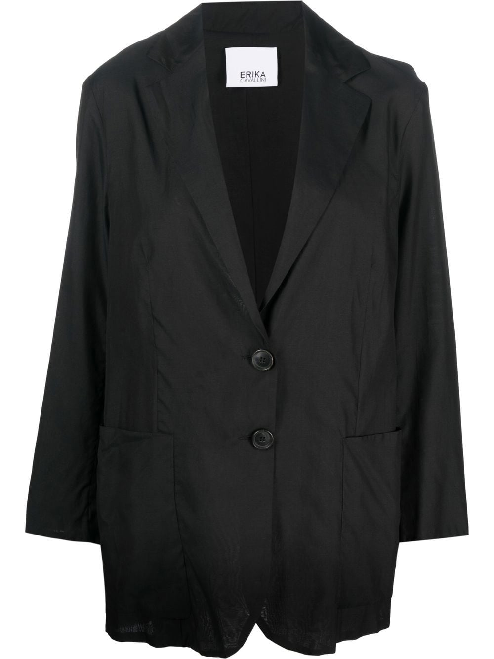 Erika Cavallini Semi-Couture Jackets Black Erika Cavallini Semi-Couture