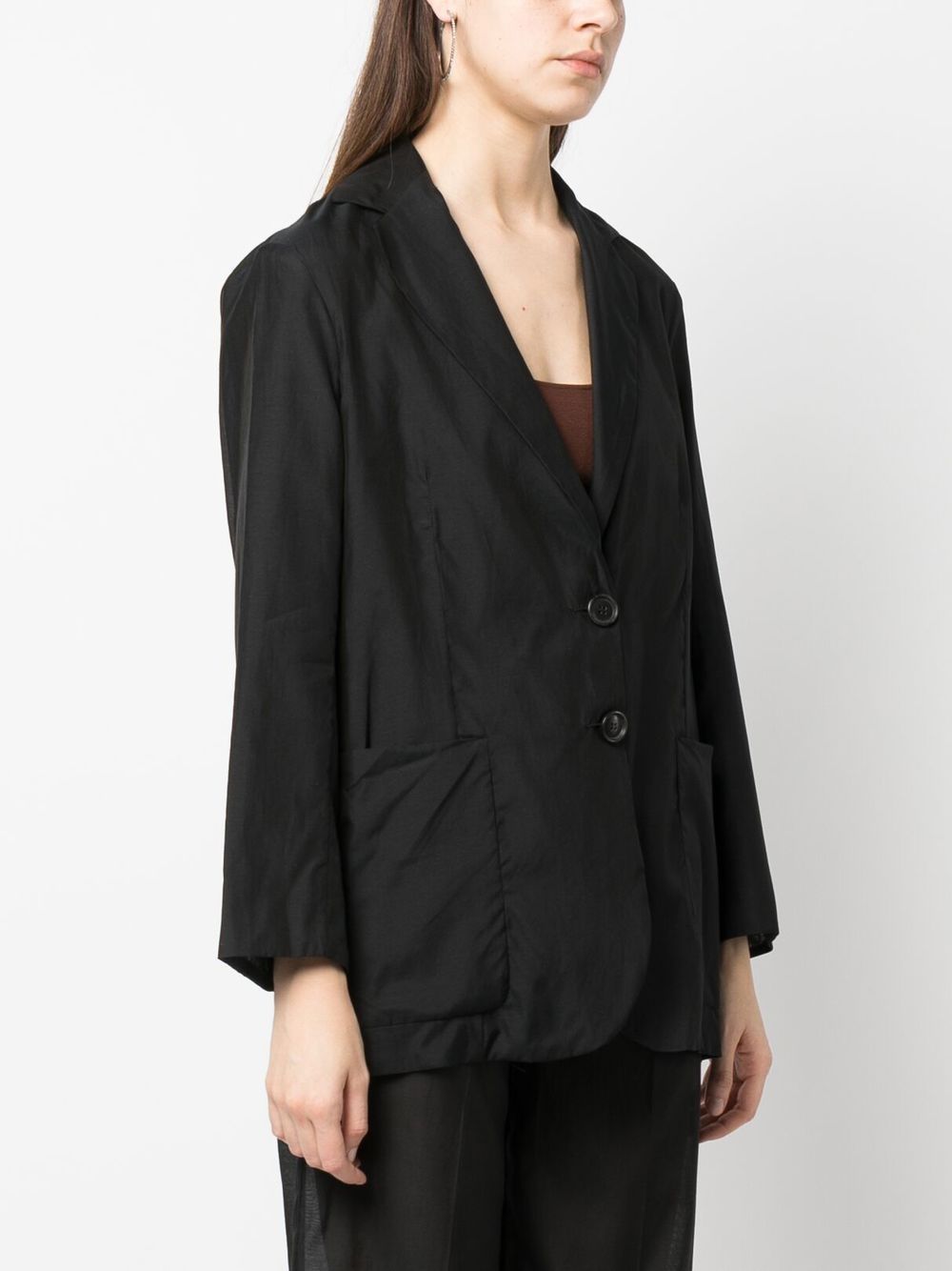 Erika Cavallini Semi-Couture Jackets Black Erika Cavallini Semi-Couture