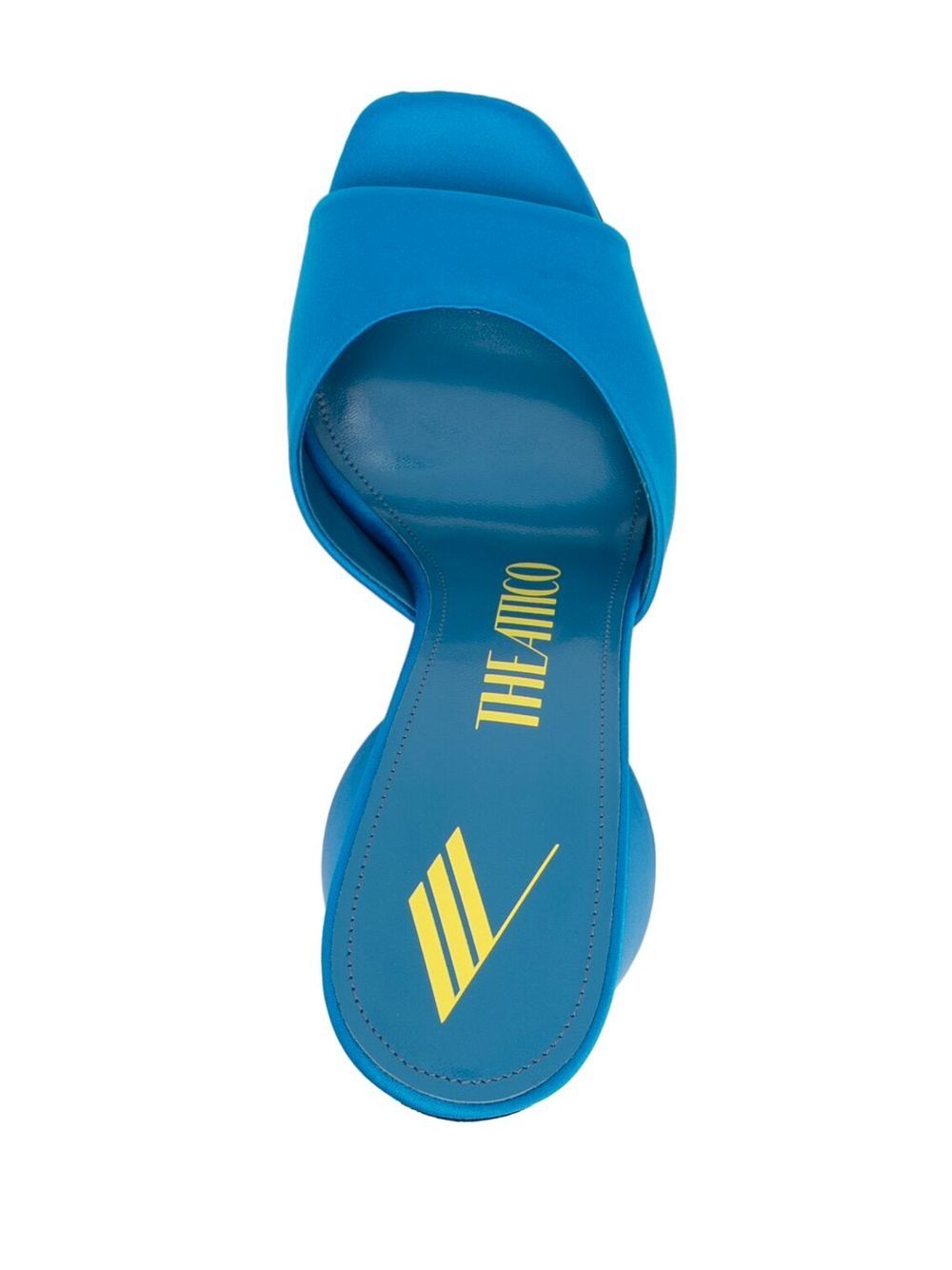 The Attico Sandals Clear Blue The Attico
