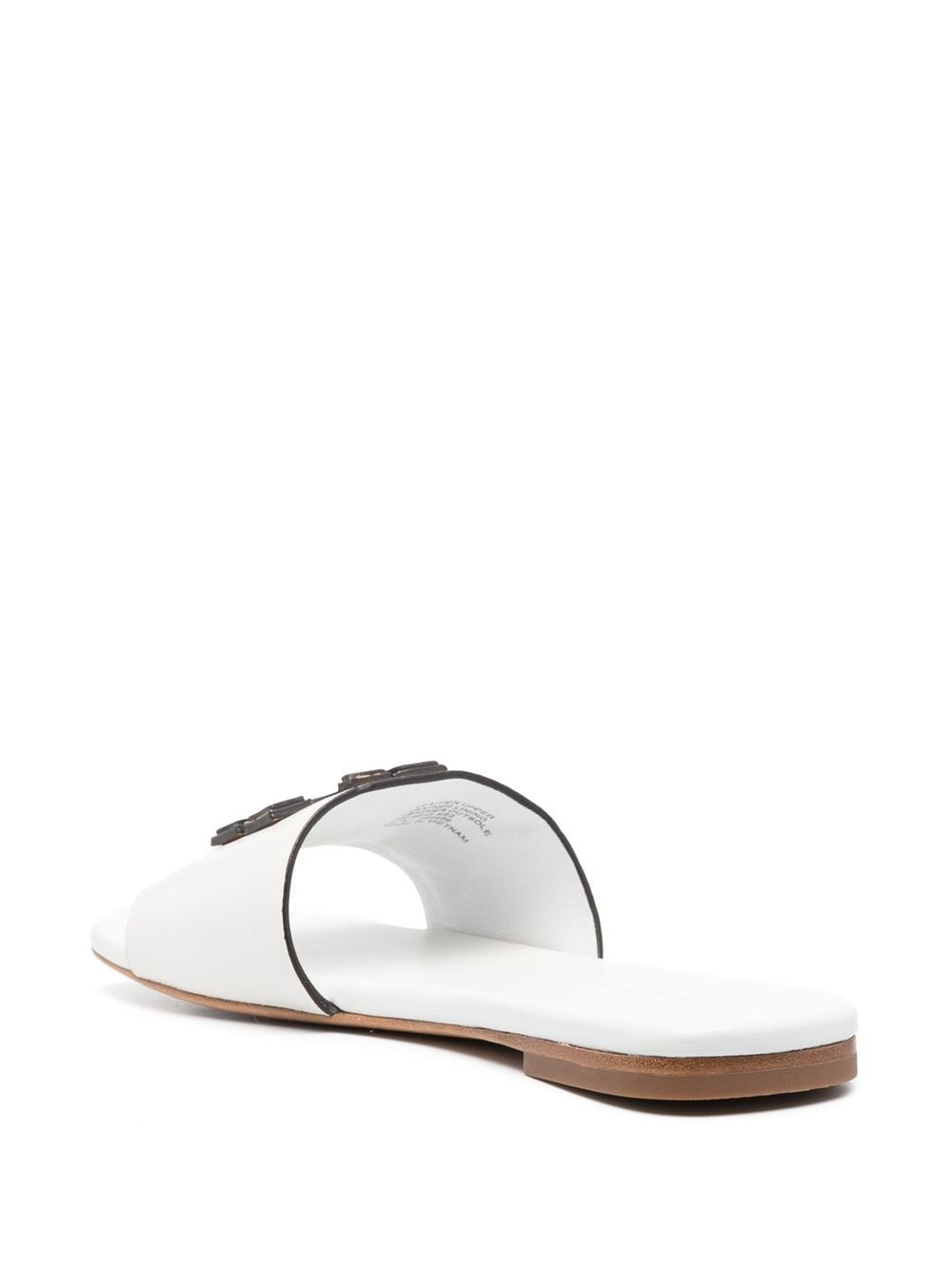 Tory Burch Logo Embossed Slides Tory Burch