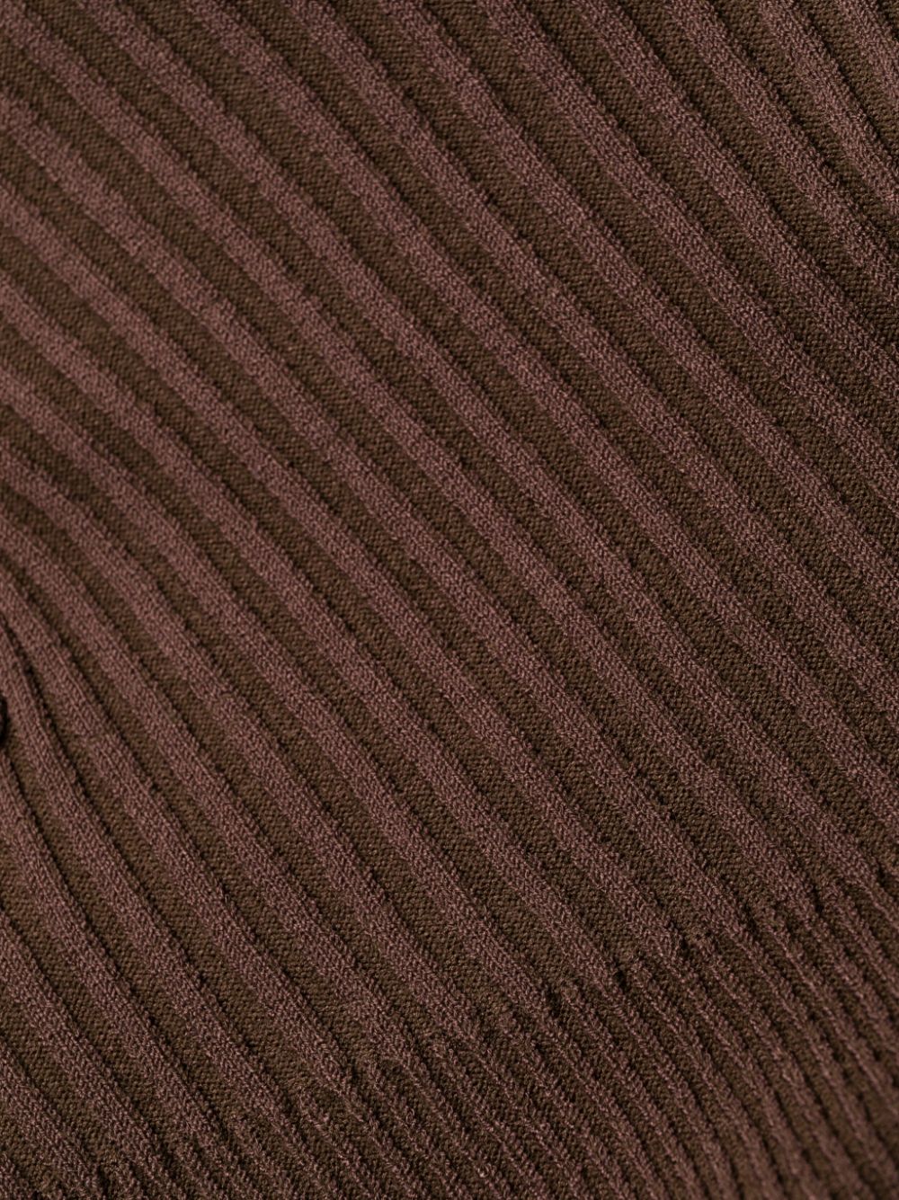 ANDREĀDAMO Andrea Adamo halterneck-fastening ribbed-knit bodysuit ANDREĀDAMO