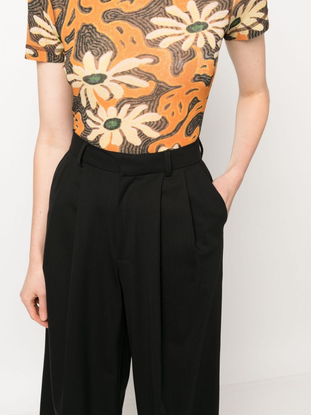 AZ FACTORY WITH LUTZ HUELLE Trousers Black Az Factory With Lutz Huelle