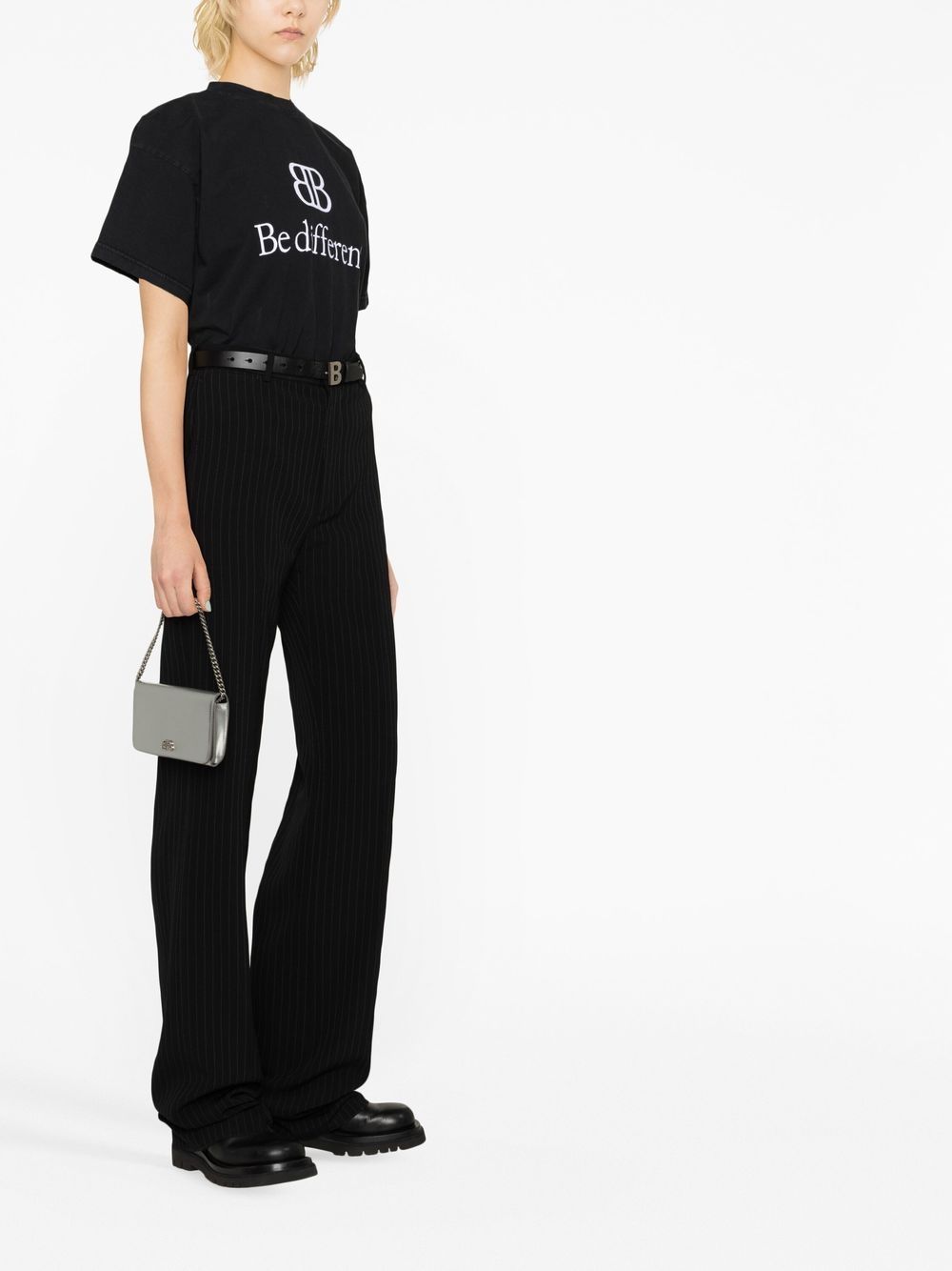 Balenciaga pinstripe straight-leg trousers Balenciaga