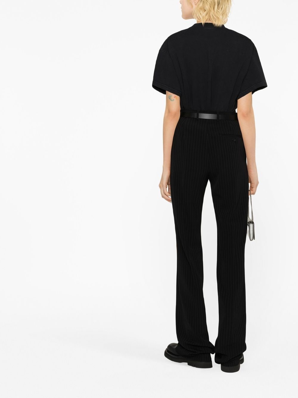 Balenciaga pinstripe straight-leg trousers Balenciaga