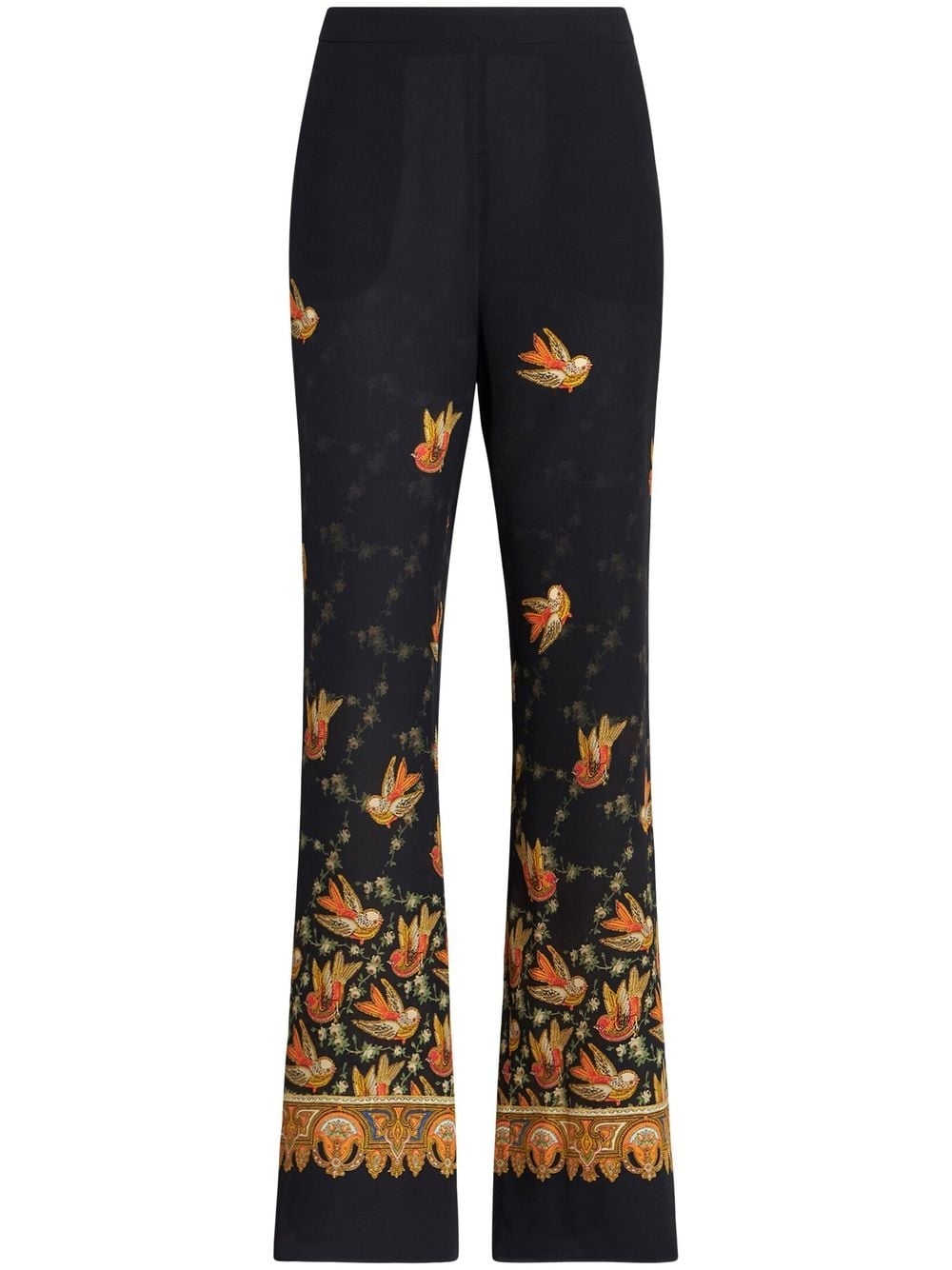 Etro Straight trousers with paisley print Etro