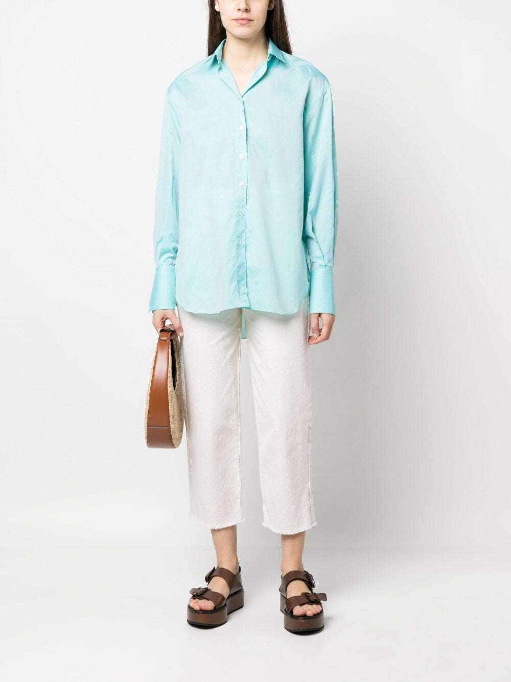 FINAMORE 1925 NAPOLI Shirts Green Finamore 1925 Napoli