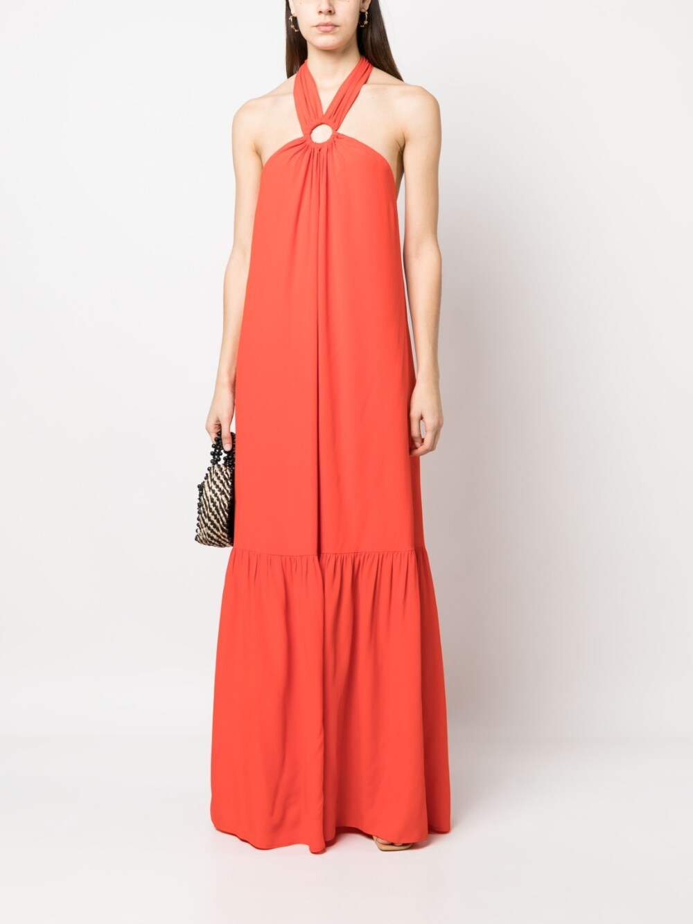 Erika Cavallini Semi-Couture Dresses Red Erika Cavallini Semi-Couture