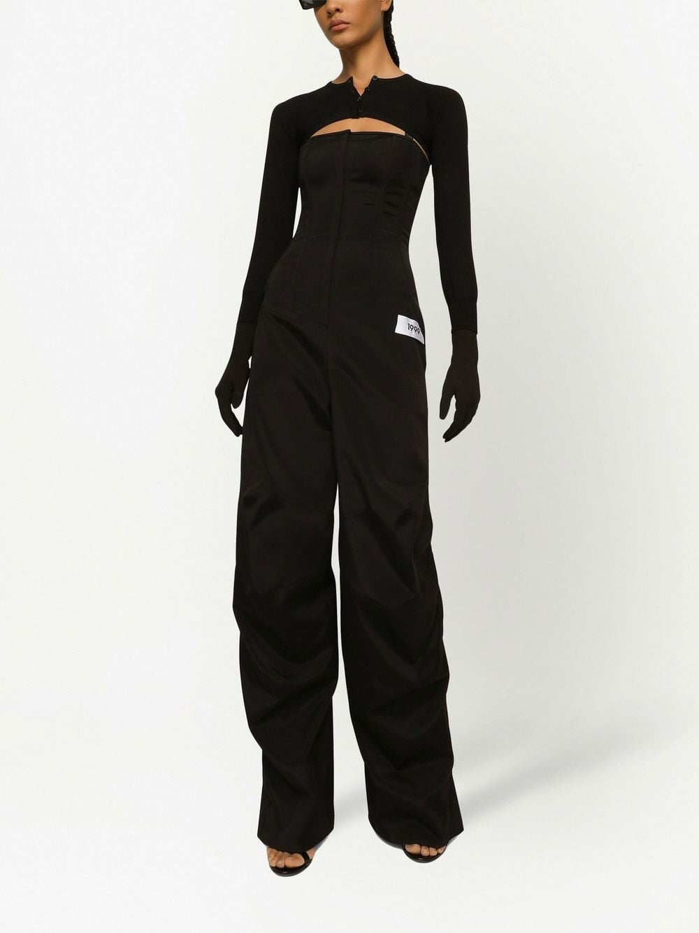 Dolce & Gabbana cropped button-fastening cardigan Dolce & Gabbana