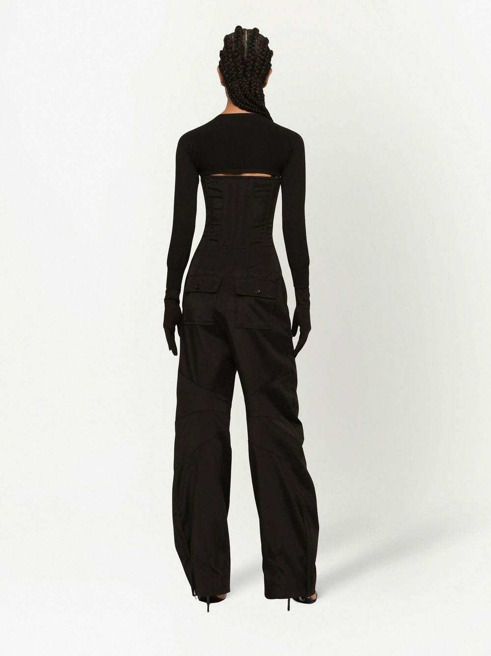 Dolce & Gabbana cropped button-fastening cardigan Dolce & Gabbana