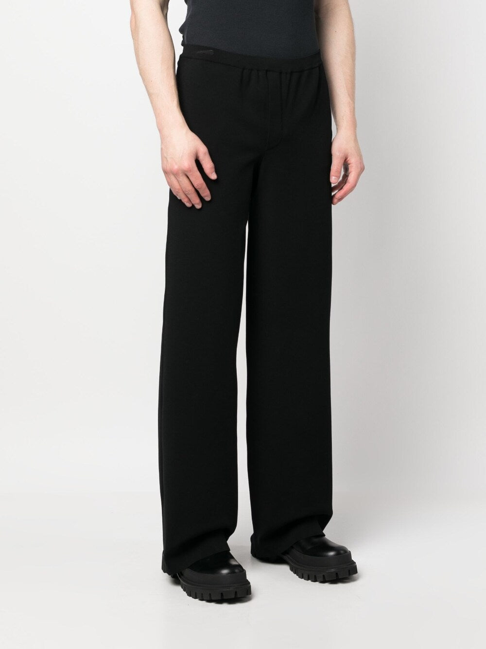 Ferragamo Trousers Black Ferragamo