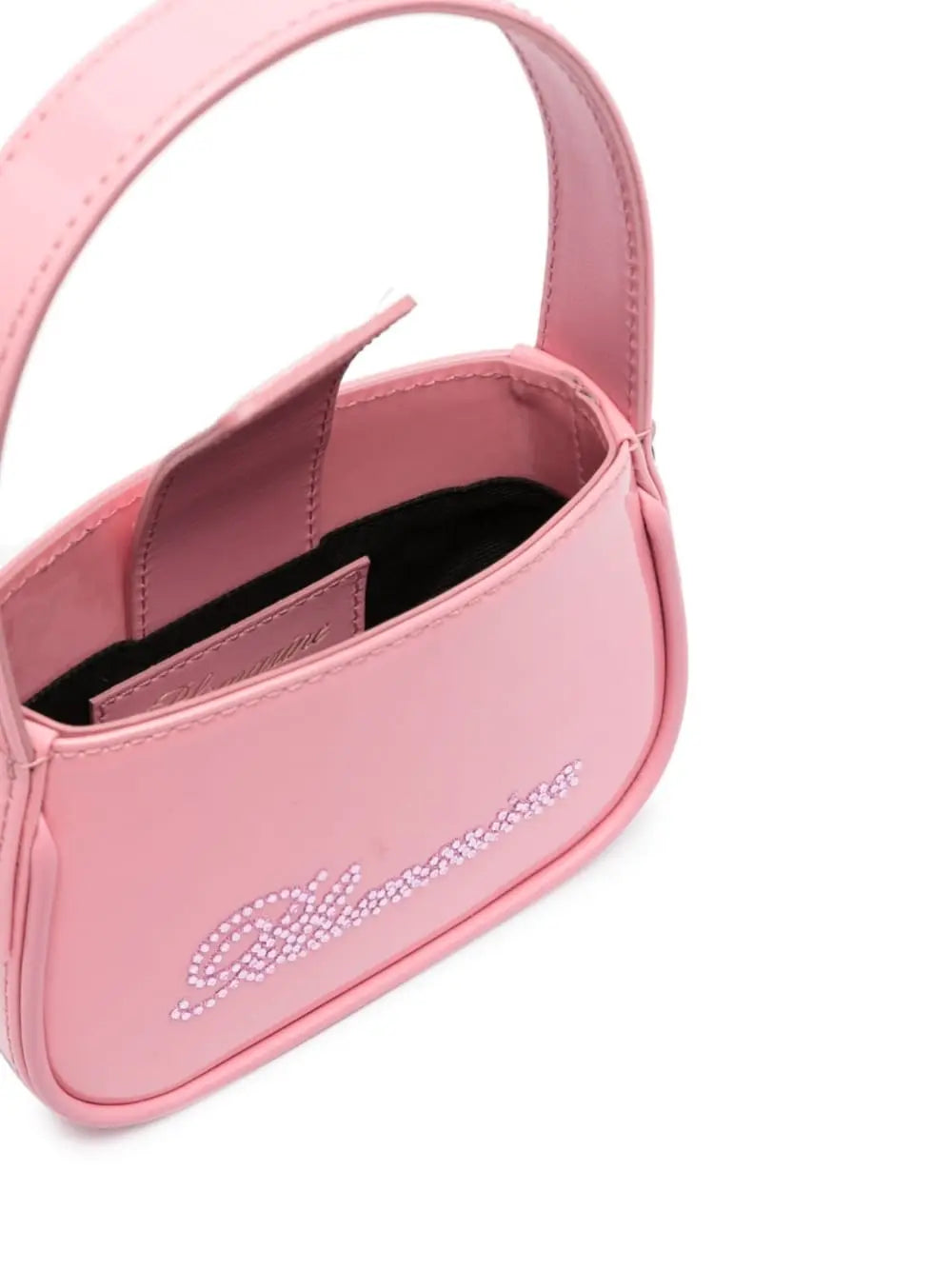 Blumarine crystal-embellished logo tote bag Blumarine