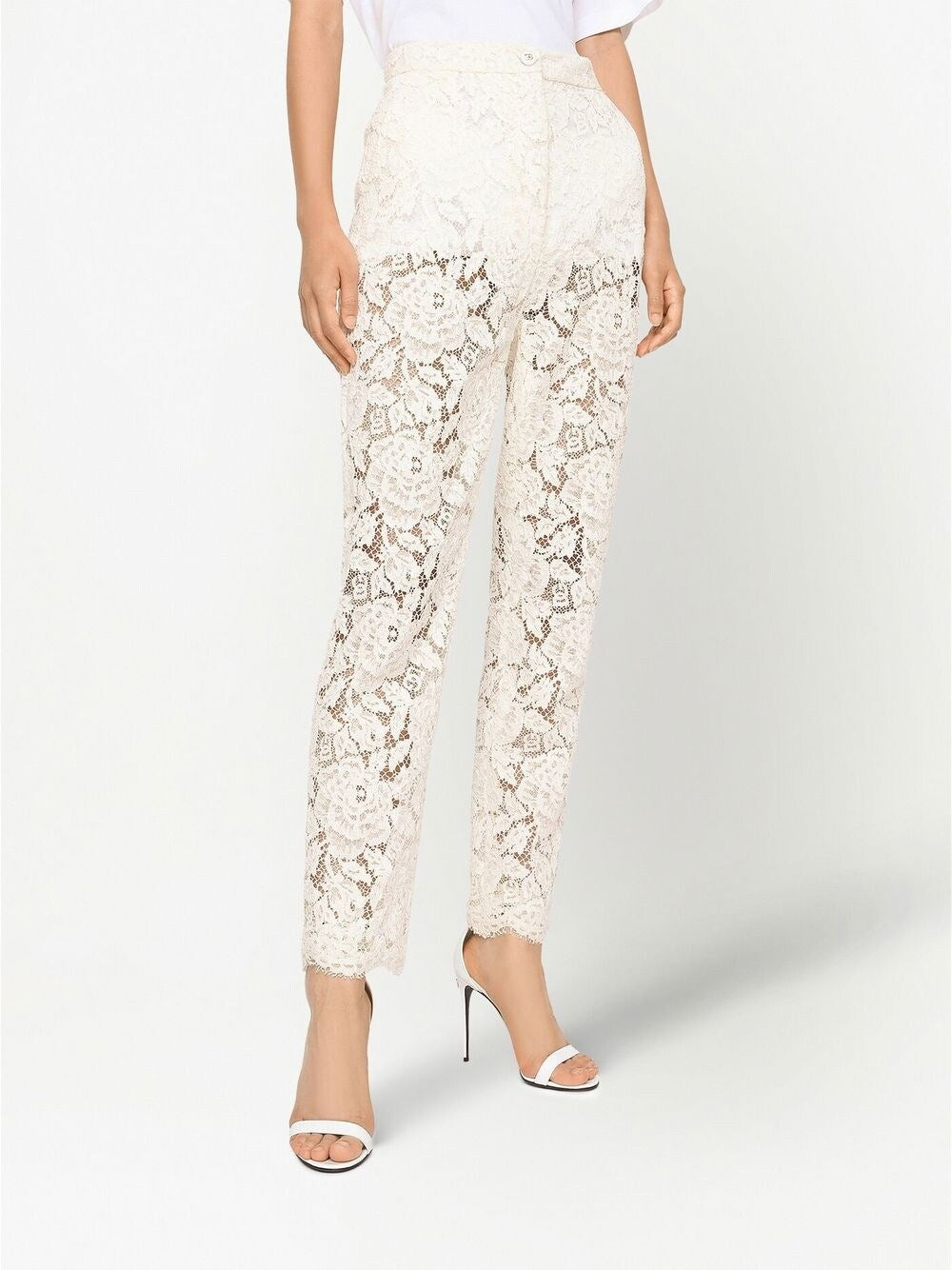 Dolce & Gabbana Floral lace trousers Dolce & Gabbana