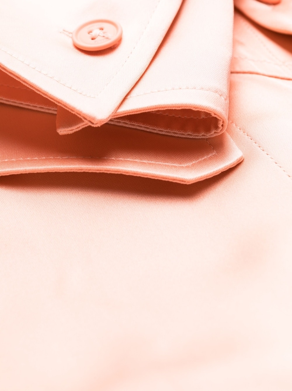 Off White twist-detail shirt dress Off White