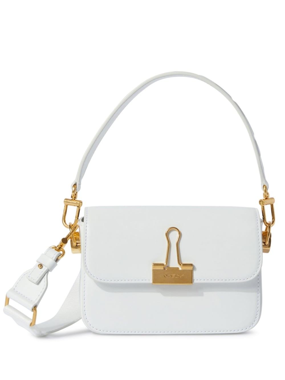 Off White small Binder shoulder bag Off White