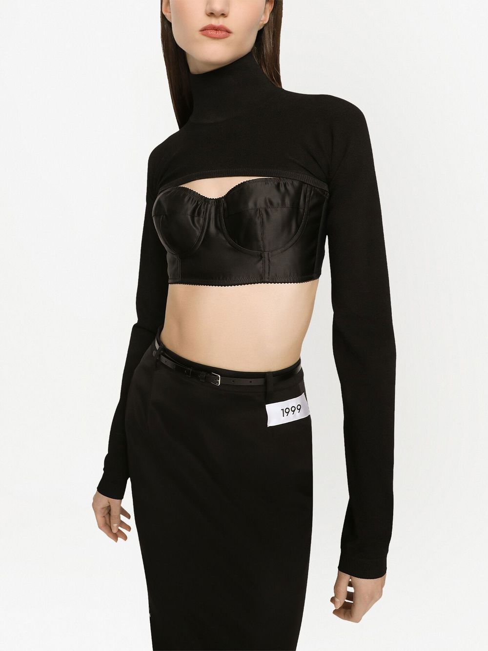 Dolce & Gabbana turtleneck shrug Dolce & Gabbana