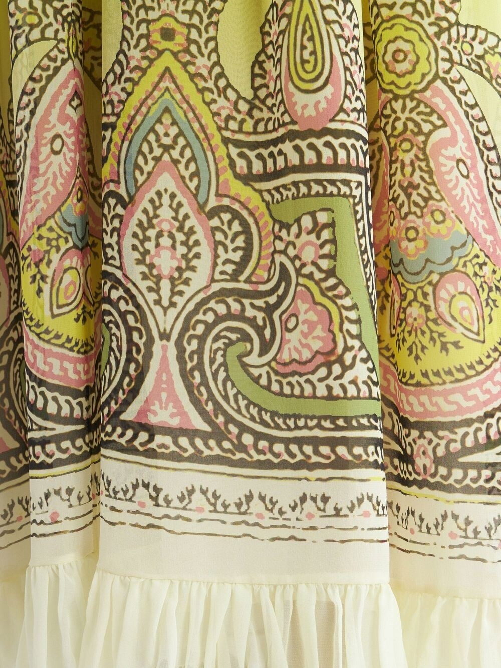 Etro Silk dress with paisley print and gradient effect Etro