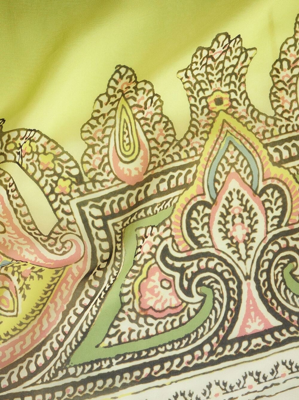 Etro Silk dress with paisley print and gradient effect Etro