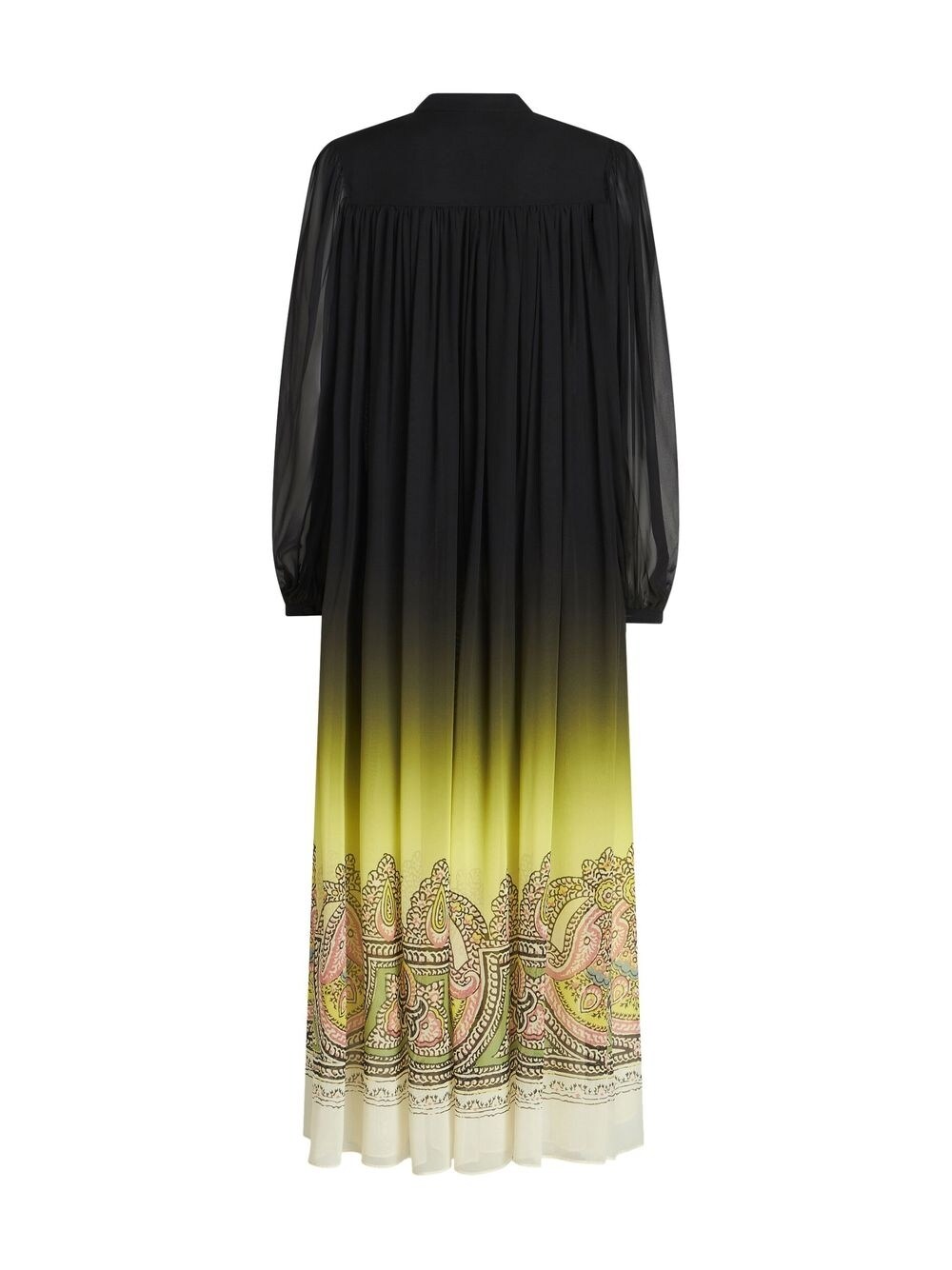 Etro Silk dress with paisley print and gradient effect Etro