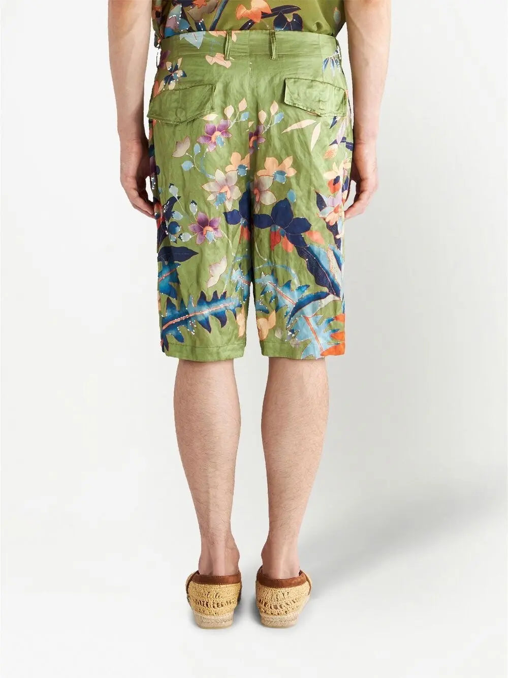 Etro Shorts Green Etro