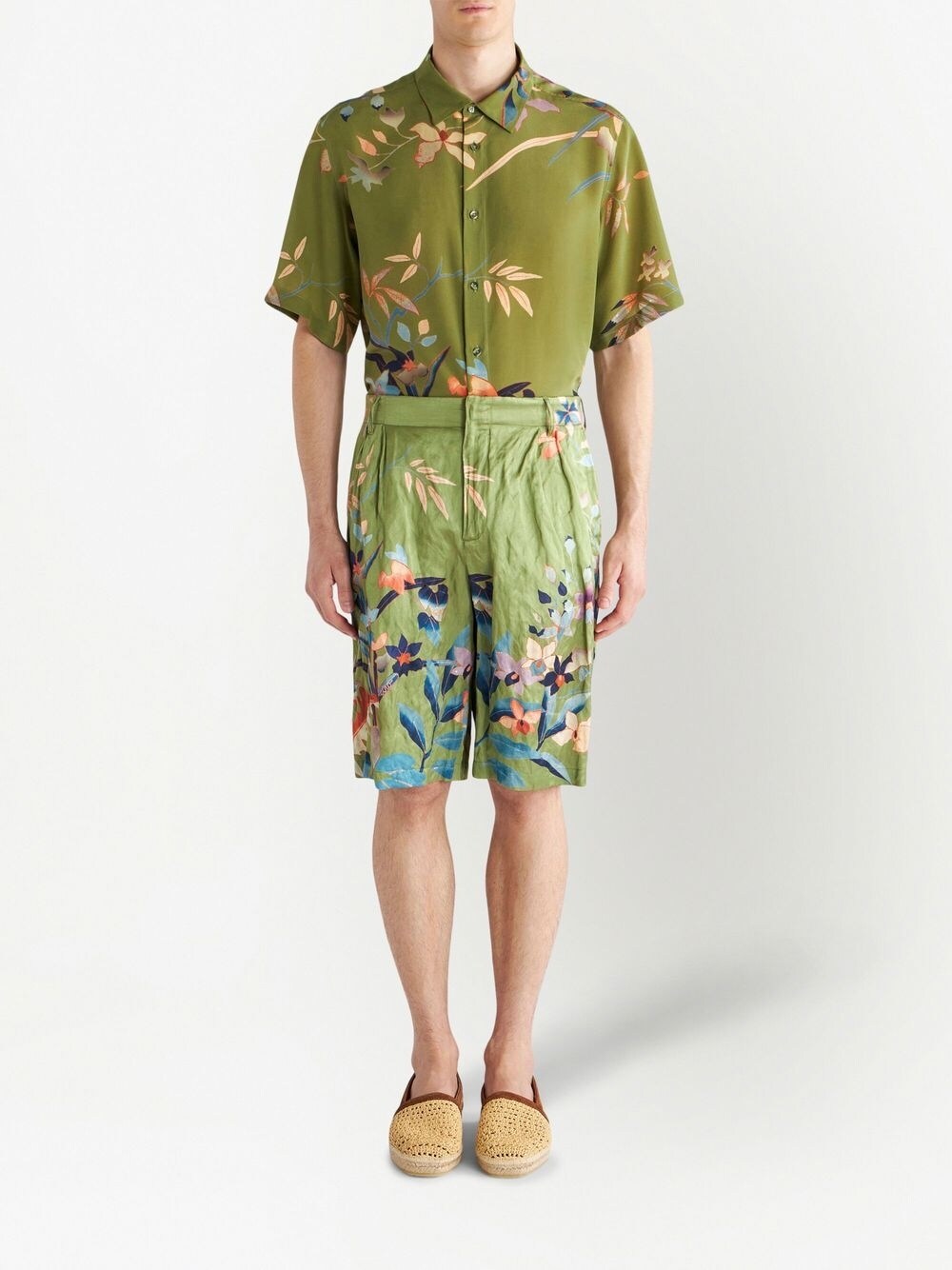 Etro Flowered Bermuda shorts Etro