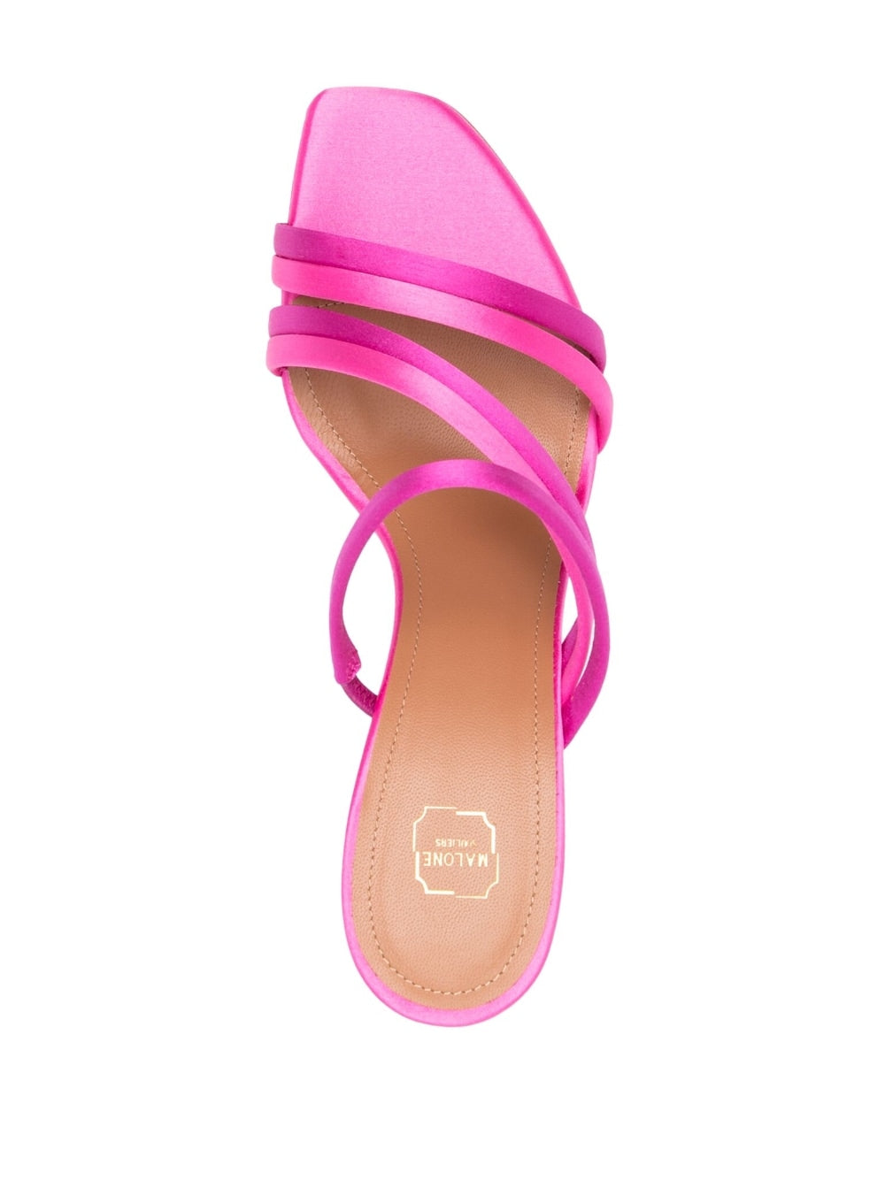 Malone Souliers With Heel Pink Malone Souliers
