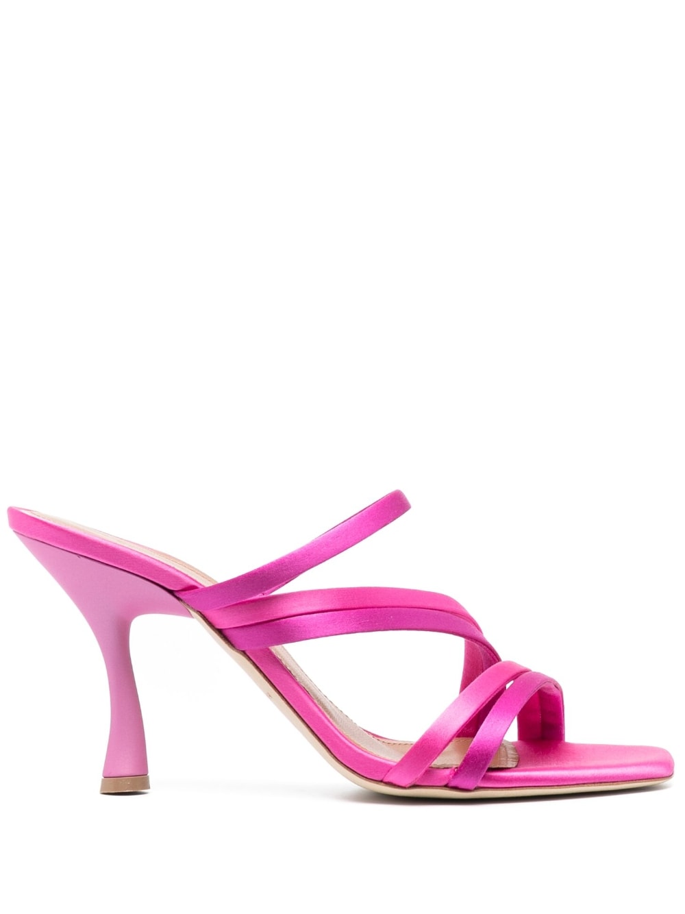 Malone Souliers With Heel Pink Malone Souliers