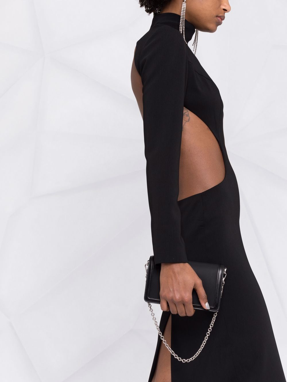 Monot PRE high neck evening dress Monot PRE