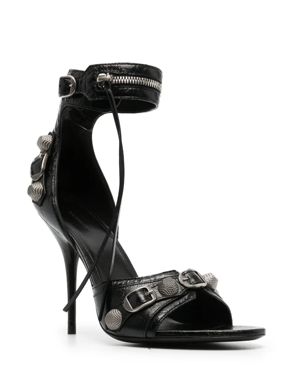 Balenciaga Cagole 110mm leather sandals Balenciaga