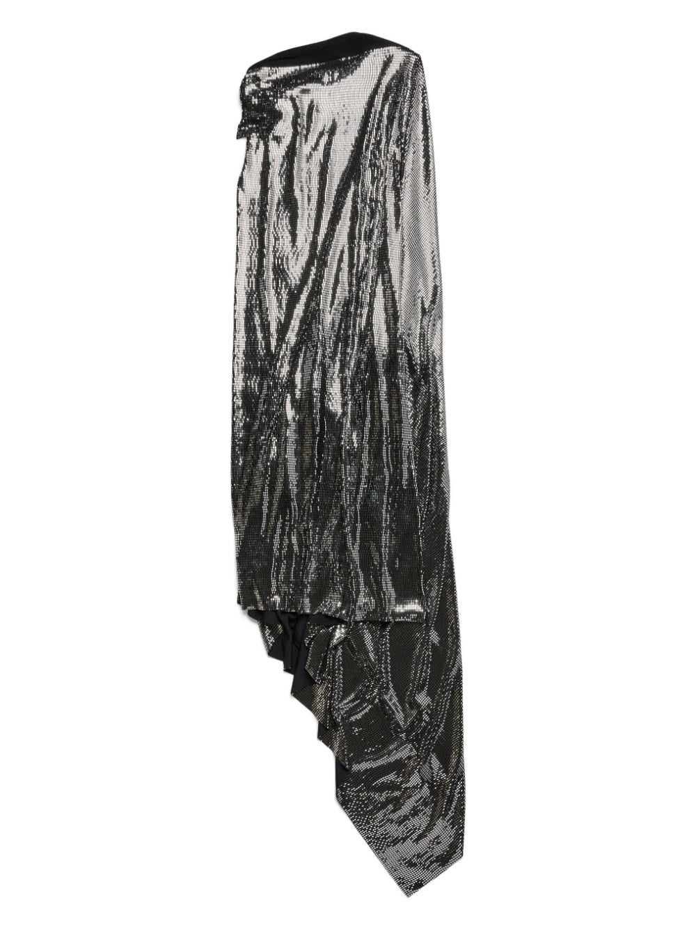 Balenciaga Metallic Effect Midi Dress Balenciaga