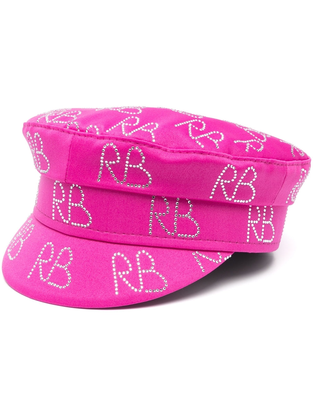 Ruslan Baginskiy crystal-embellished Baker Boy Hat Ruslan Baginskiy