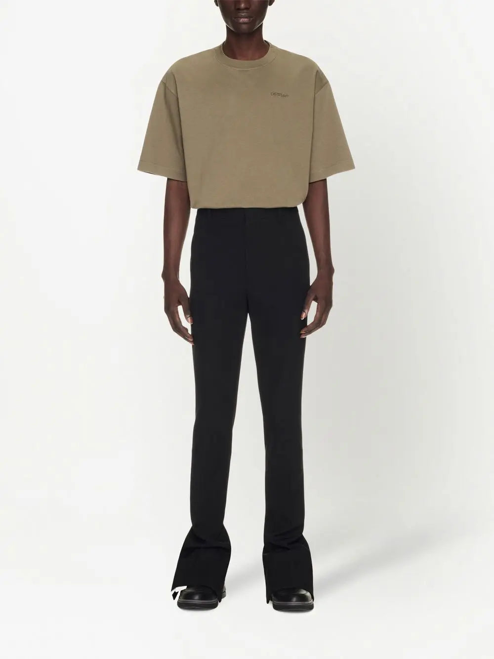 Off White Wool skinny trousers Off White