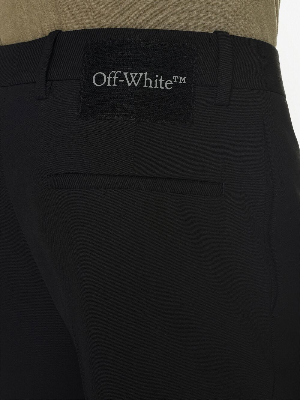 Off White Wool skinny trousers Off White