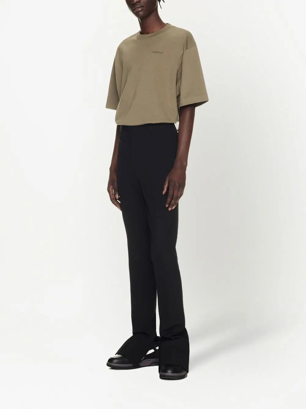 Off White Wool skinny trousers Off White