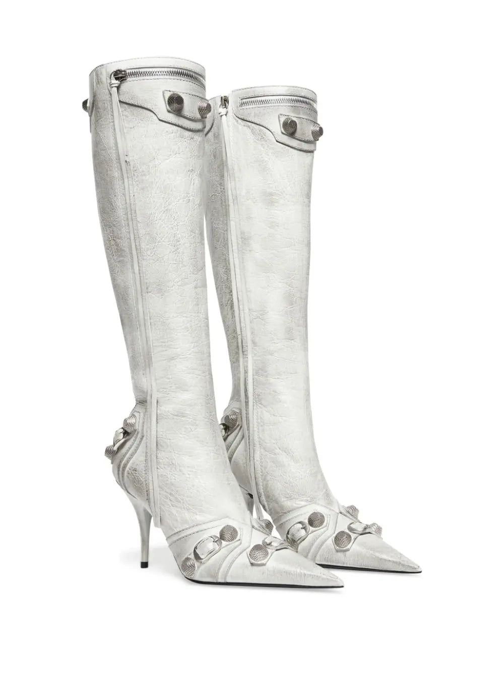 Balenciaga cagole leather boots Balenciaga