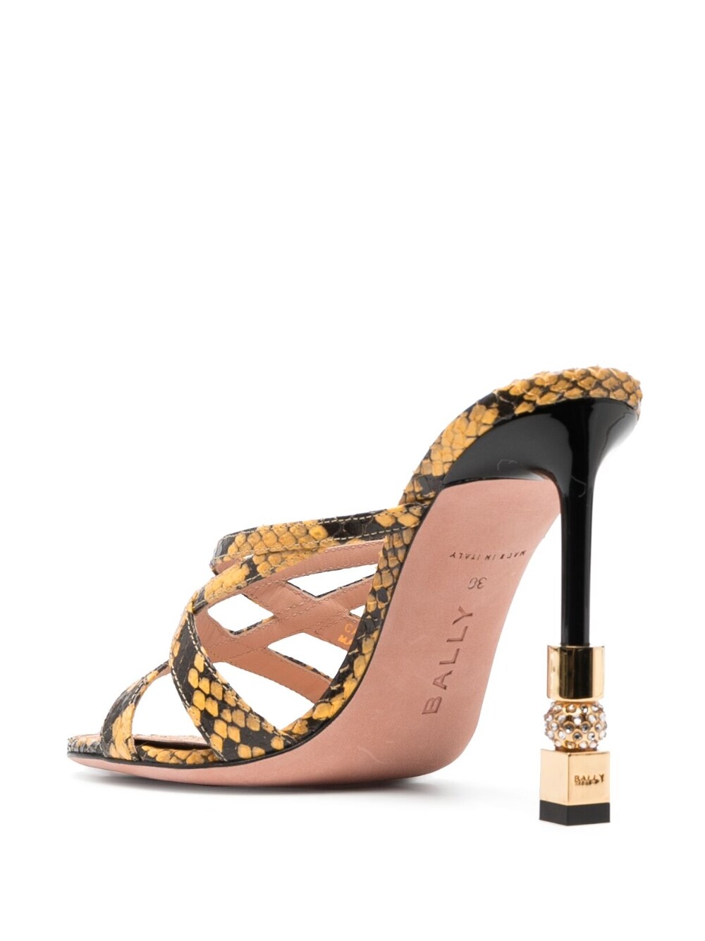 Bally Sandals Yellow Bally