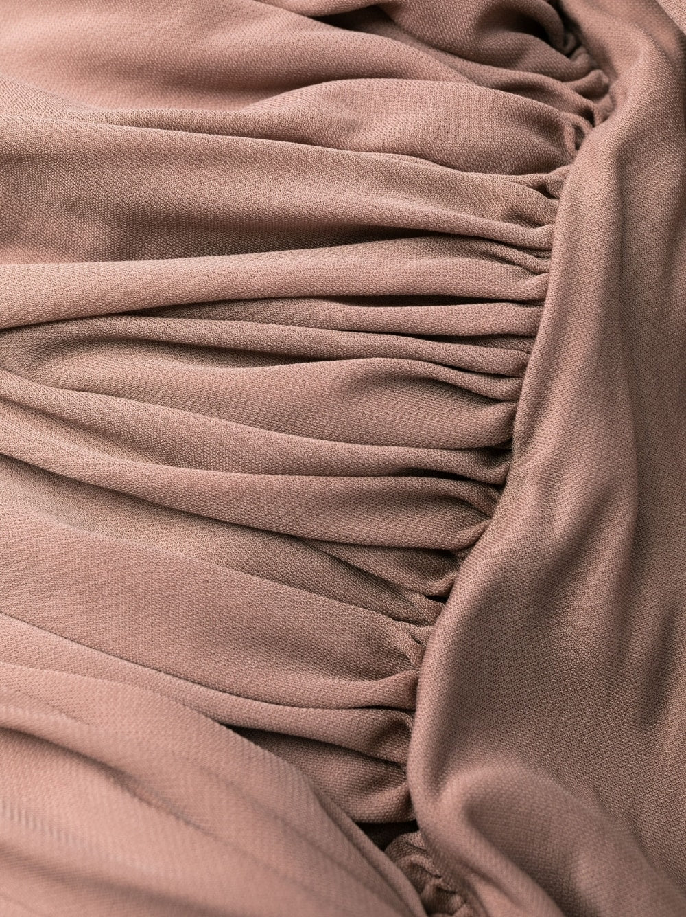 Saint Laurent Sleeveless Draped Minidress Saint Laurent