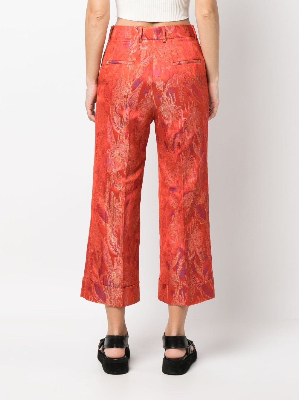 Alberto Biani Trousers Red Alberto Biani