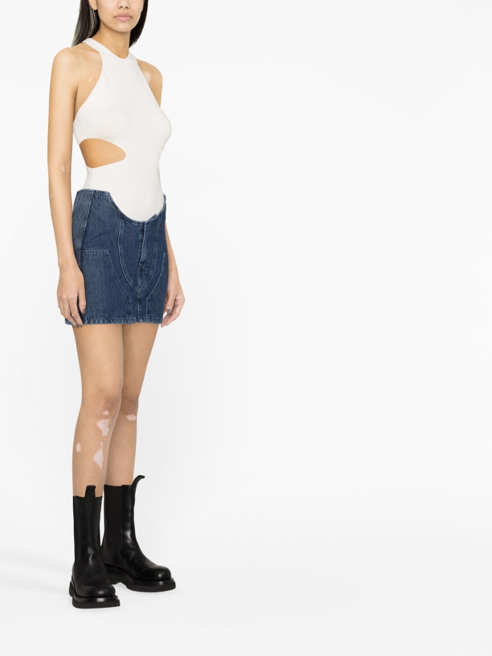 Off White Denim mini skirt Off White